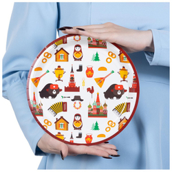 Тарелка Русский Стиль 23см 6шт