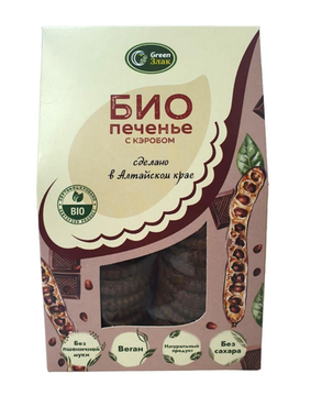 Печенье на сиропе из топинамбура с кэробом 150гр.