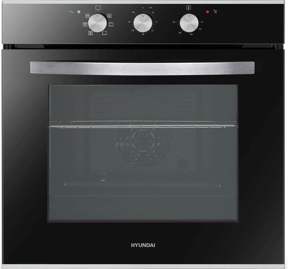 Духовой шкаф электрический Hyundai HEO 6634 IX серебристый