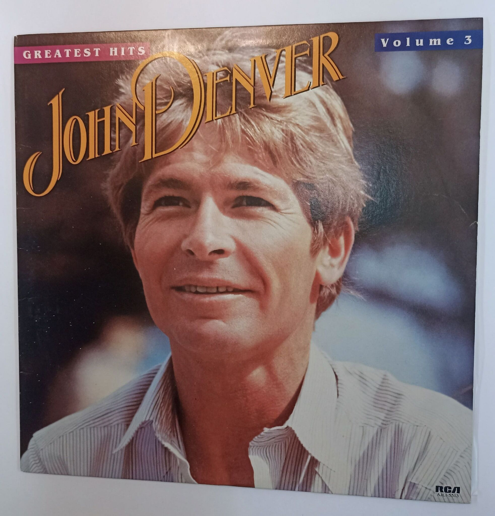 Винтажная виниловая пластинка John Denver Greatest Hits Volume 3 (USA 1984)