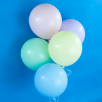 Шар 12" Нежно-голубой, Пастель Матовый (Макаронс) / Blue 640 Sp