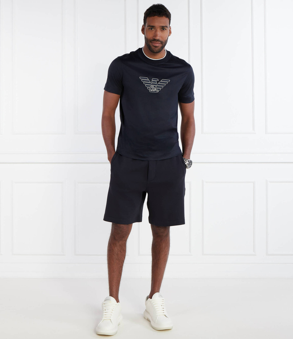 Футболка Emporio Armani - темно-синий(3D1TD4 1JUVZ)