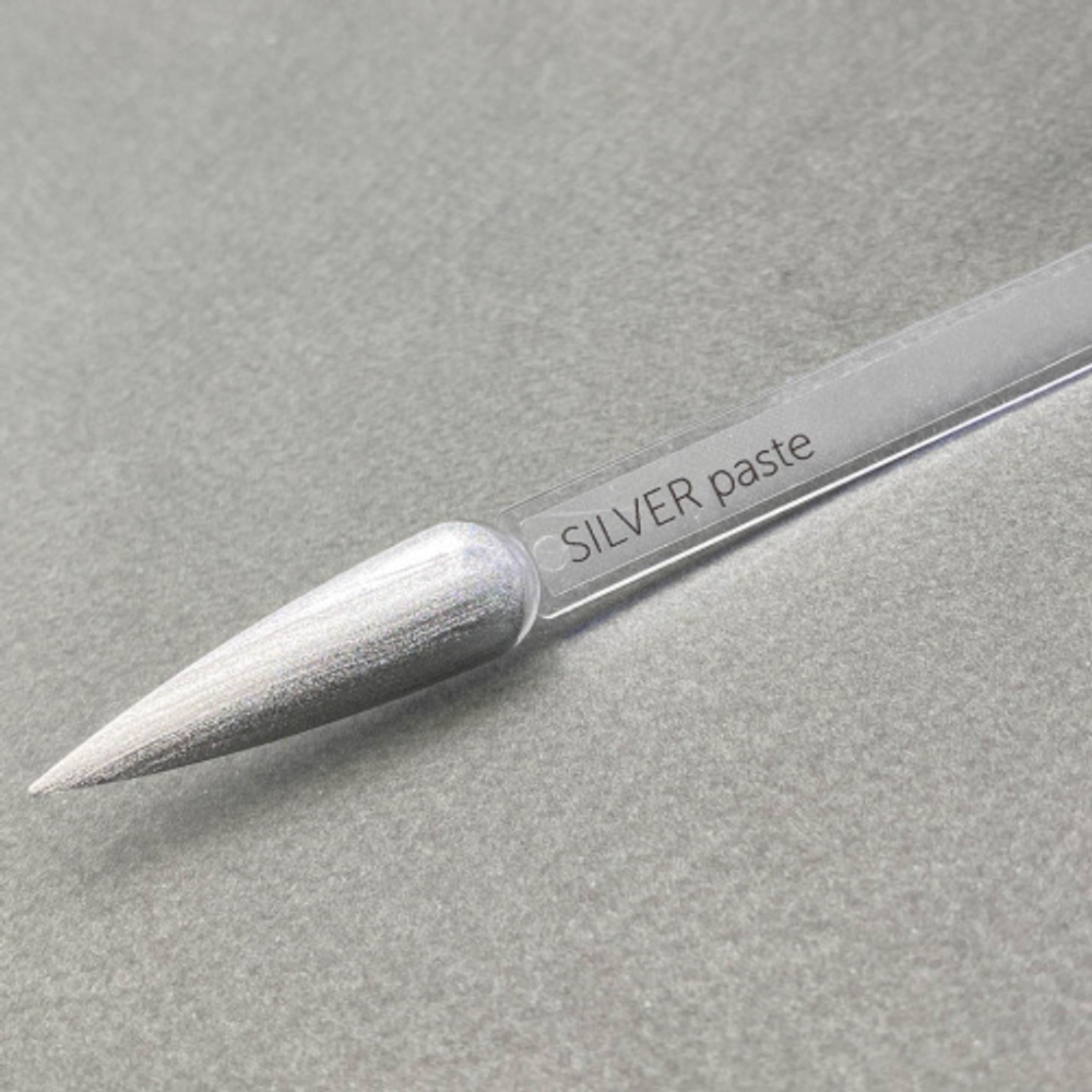 SHOKOlak гель-паста silver 5 мл