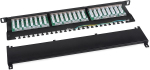 Патч-панель  Cabeus PLHD-24-Cat.5e-SH-Dual-0,5U