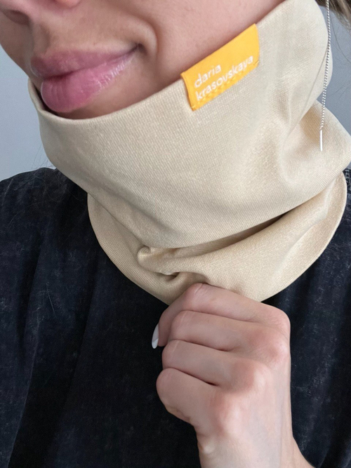 Снуд-горловинка из хлопка 21