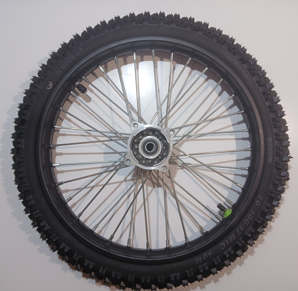 Колесо переднее в сборе 70/100 17" Питбайк Аpex 125E (2024г.)