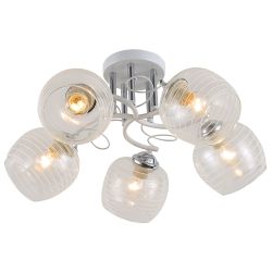 Люстра Rivoli Estefany 9131-305 5 х Е27 40 Вт модерн | Rivoli