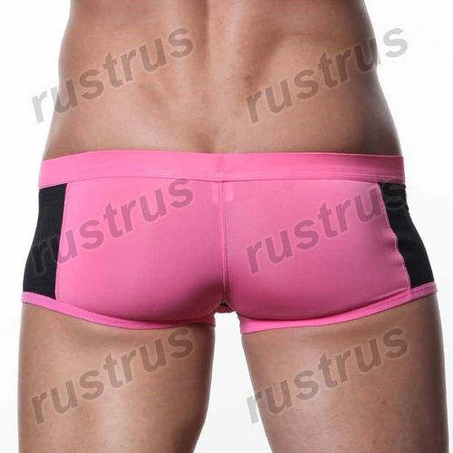 Мужские трусы хипсы розовые WANGJIANG WG00024