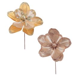 GAEM Цветок искусственный "Магнолия", L25 W25 H31 см, 2в.