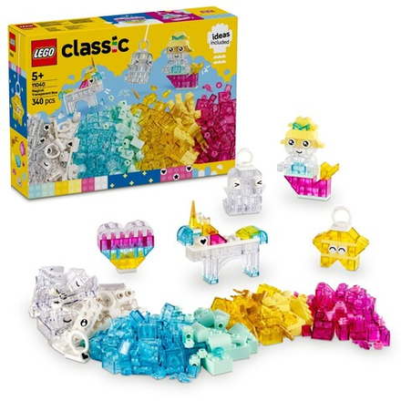 LEGO Classic - Волшебный набор с прозрачными блоками 11040