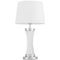 Настольная лампа Lumina Deco Villanova LDT 302 CHR+WT