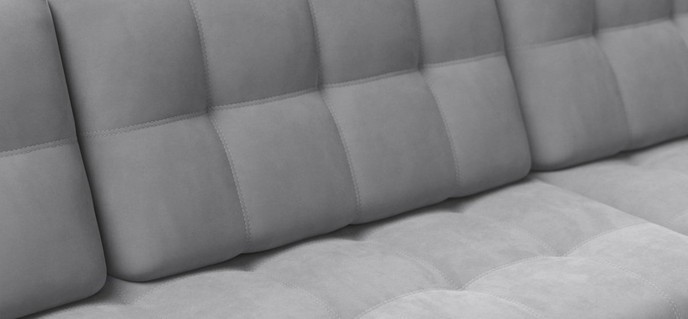 Угловой диван Босс Макс Велюр Монолит сталь