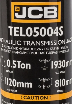 Стойка трансмиссионная гидравлическая 0.5т JCB JCB-TEL05004S