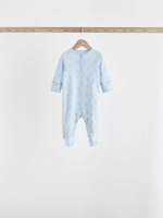 Комбинезон / Cлип для малышей Next K79-477, 7 шт., Голубой, Белый