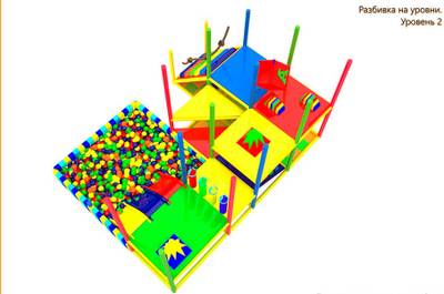 Детский игровой лабиринт «Морское приключение»