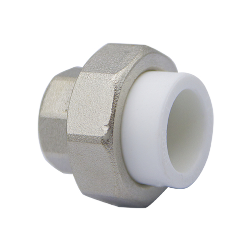 Муфта комб. разъемная, вн 25х3/4" EVER® plast БЕЛЫЙ (Россия) УСИЛЕННАЯ