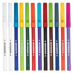 Фломастеры, меняющие цвет ЮНЛАНДИЯ 10 цветов + 2 проявителя, "ЮНЫЙ ВОЛШЕБНИК", вентилируемый колпачок, 151892