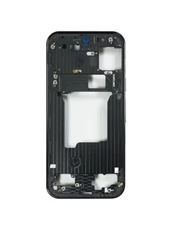 Средняя часть корпуса (рамка) для Google Pixel 9 Pro черная (Obsidian)