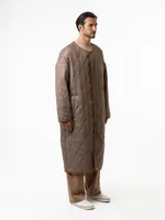 Куртка Dryg стежка длинная песочная