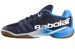 Мужские кроссовки для бадминтона/сквоша Babolat Shadow Tour Men - black/blue