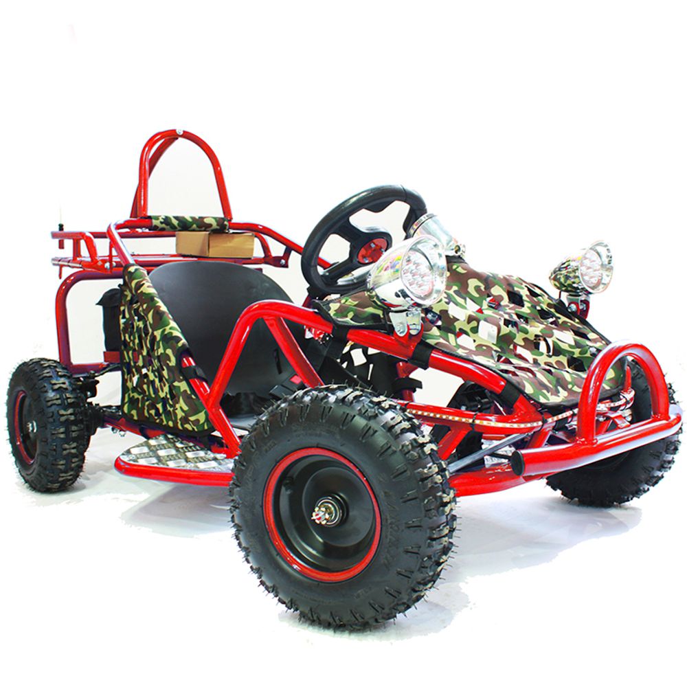 Электрический детский багги MyToy 500W, красный