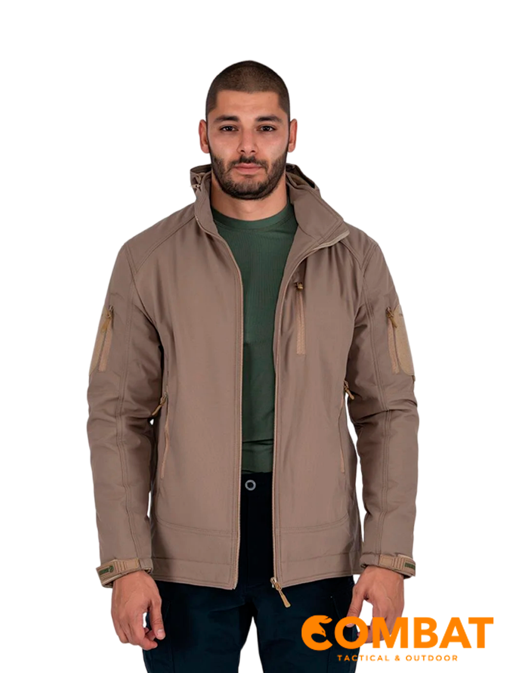 Куртка SoftShell Combat Tactical 305 (BEJ-305C). Койот