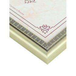 FA пластик Касабланка белое золото 21х30 | FA фототовары