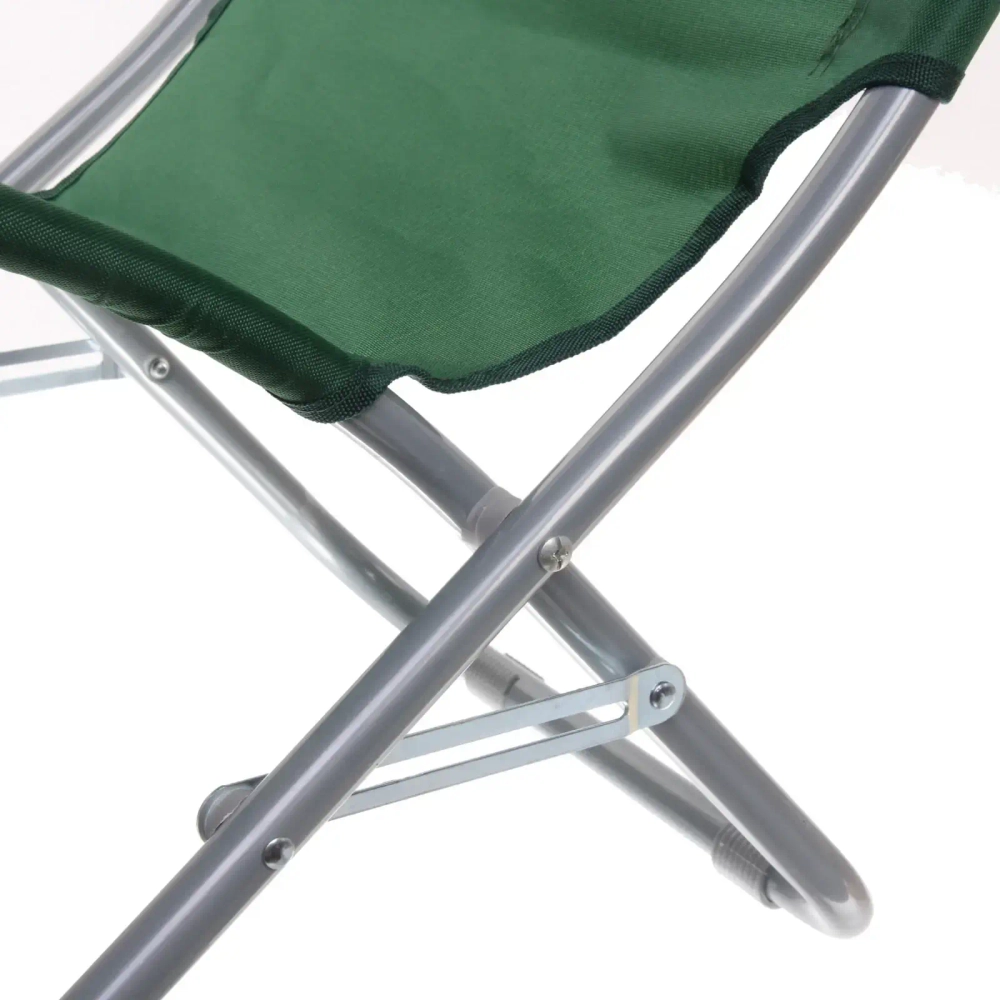 Шезлонг 47*80см «Мальта» с подголовником, зеленый ДоброСад