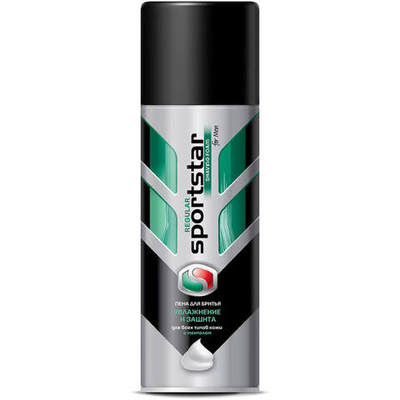 SportStar Пена д/бритья Regular 200 мл.