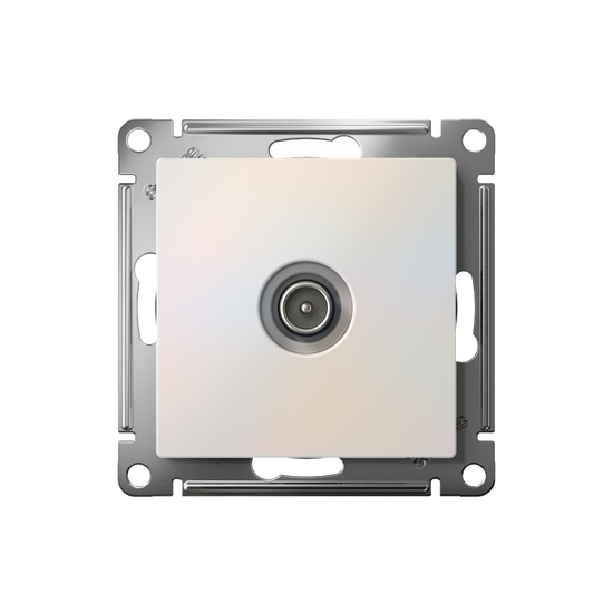 Розетка телевизионная проходная TV AtlasDesign 4дБ механизм жемчуж. SE ATN000492