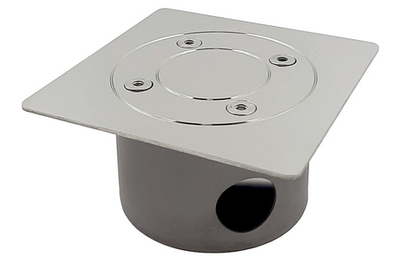 Распаечный короб с квадратной лицевой панелью