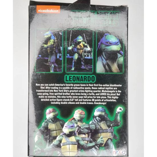 Фигурка подвижная Черепашки-ниндзя c фильма TMNT Limited Леонардо Leonardo