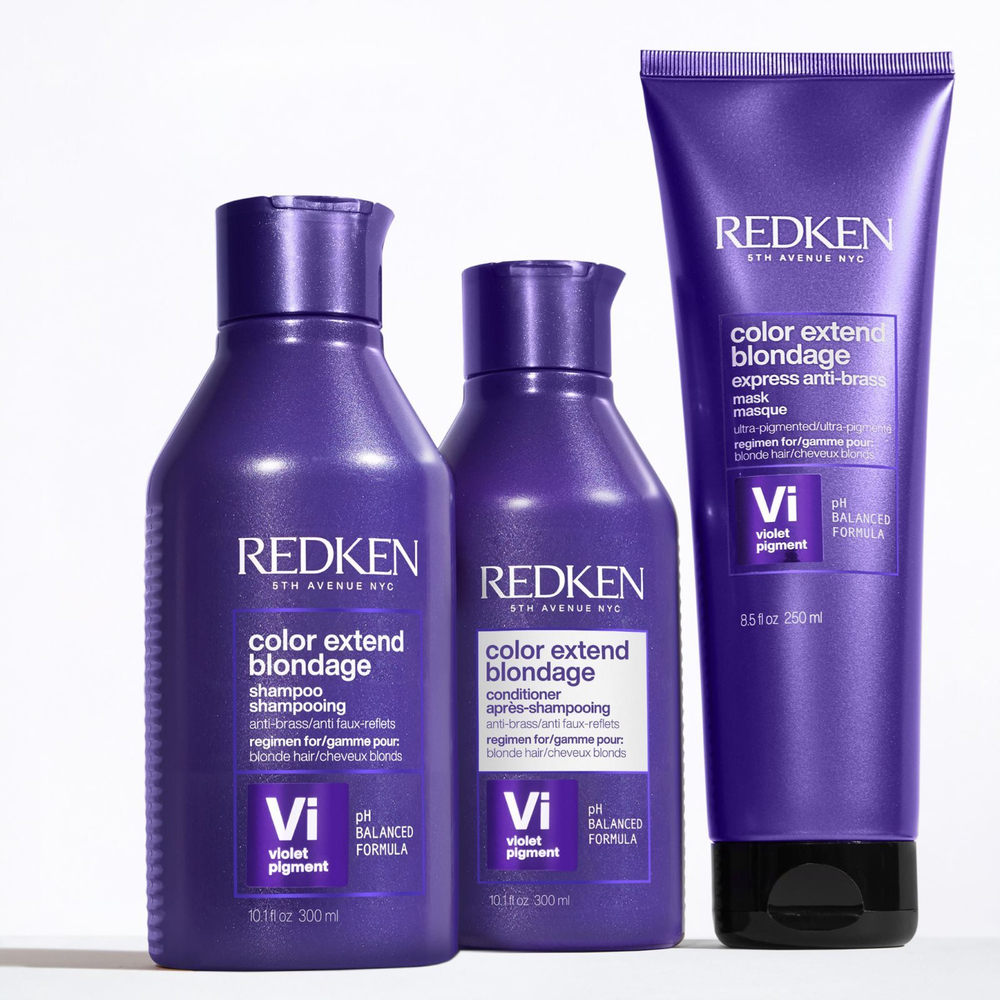 Redken Color Extend Blondage - фиолетовый шампунь, нейтрализующий желтоватый оттенок /   300  ml  / GTIN 3474636977062