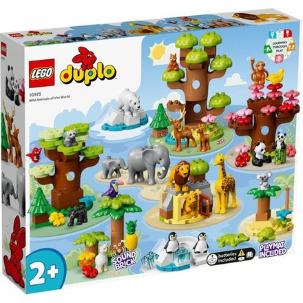 Конструктор LEGO DUPLO - Дикие животные мира 10975