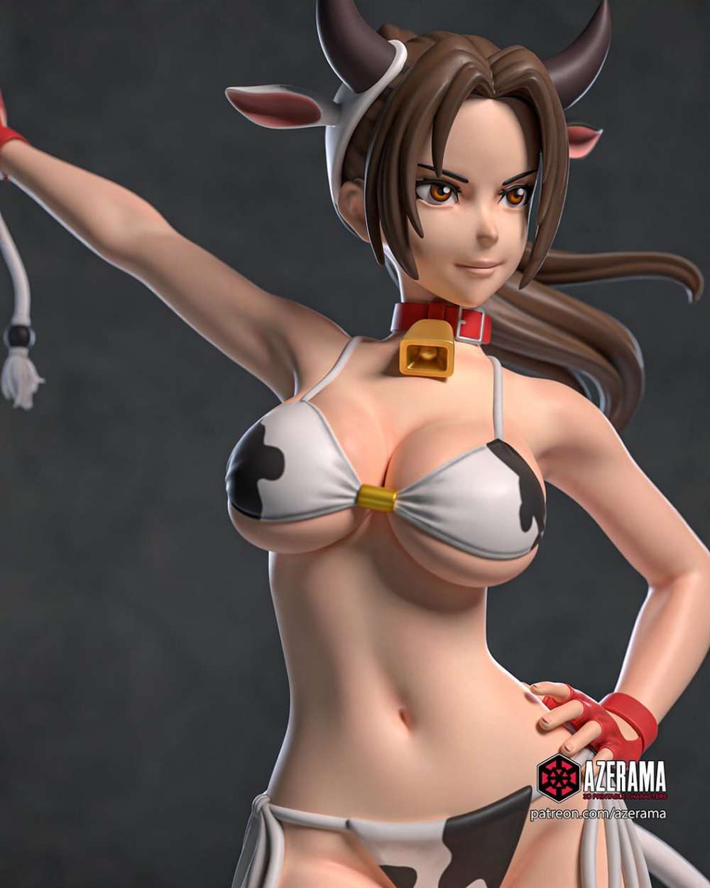 Май Сирануй Король бойцов Фатальная ярость Mai Shiranui King of Fighters Fatal Fury Фигурка