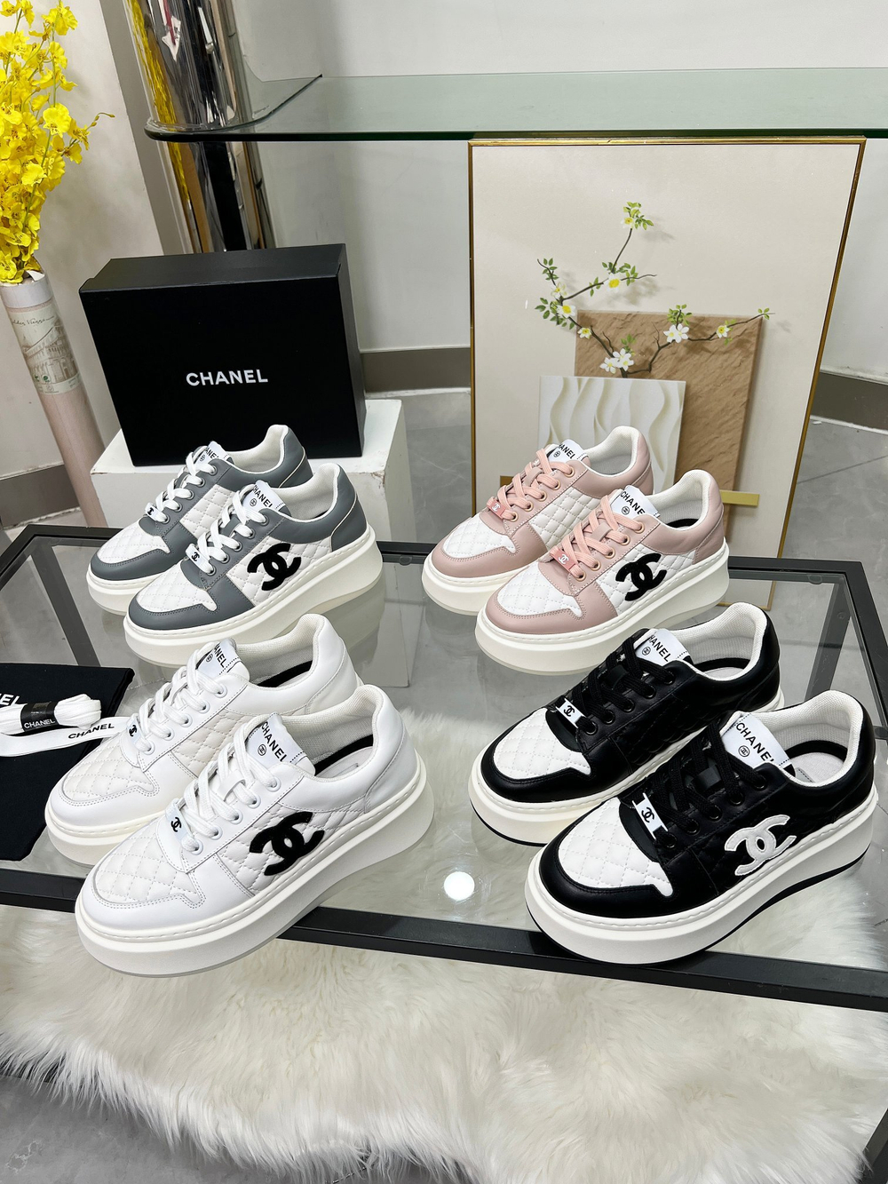 Chanel Sneakers (4 colors)