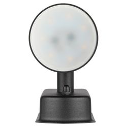 Светильник декоративный настенный ЭРА WL27 BK под лампу MR16 GU10 IP54 черный для интерьера и фасадов зданий