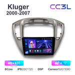 Teyes CC3L 9"для Toyota Kluger 2000-2007