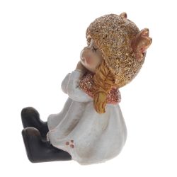 GAEM Фигурка декоративная "Мальчик/Девочка", L5,5 W6 H6,5 см, 2в.