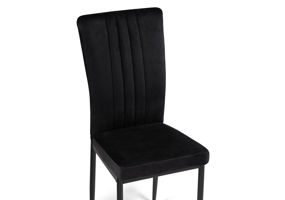 Стул на металлокаркасе Rek black