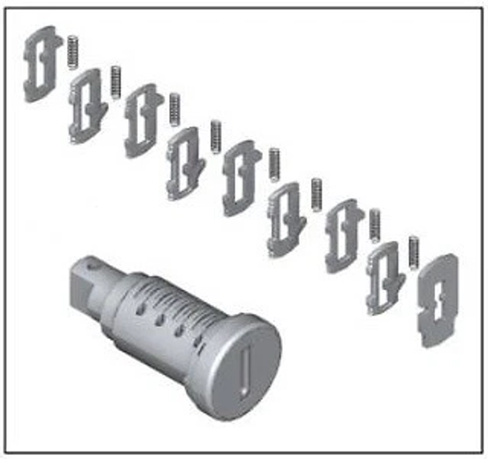 Комплект для замены цилиндра замка BMW Motorrad 51257698202