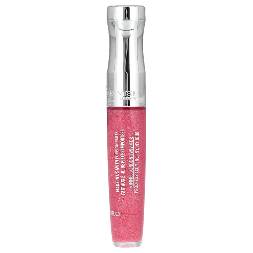 Rimmel London, Блеск для губ Stay Glossy, 140 Flower Power, 5,5 мл (0,18 жидк. унц.)