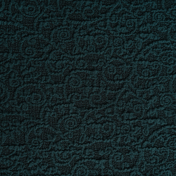 Чехол на стул с оборкой Жаккард, цвет Изумрудный