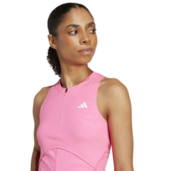 Теннисное платье Adidas Tennis Pro Onesie and Skirt - Розовый