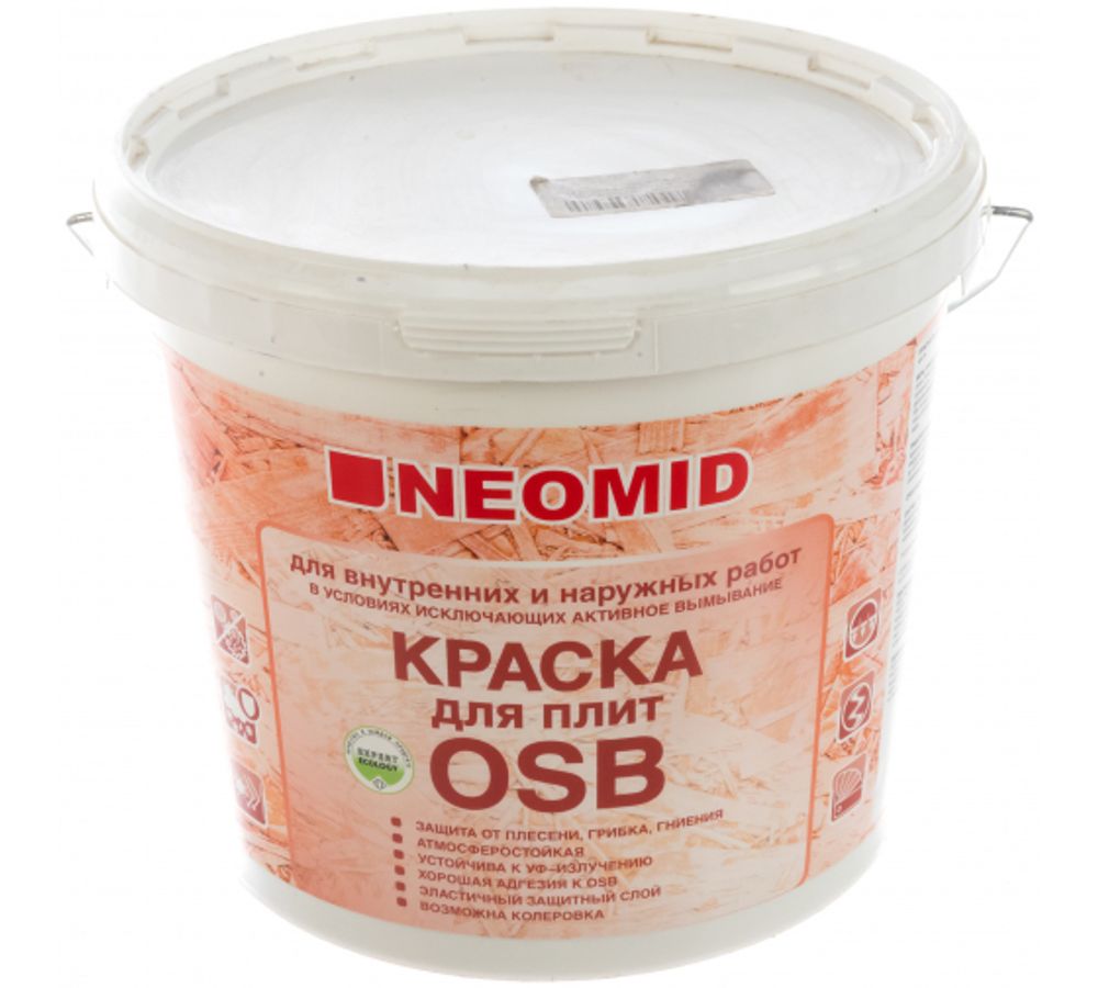 Краска для ОСБ 1 кг Неомид