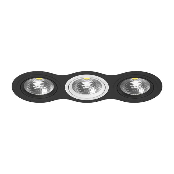 Комплект из светильника и рамки Lightstar Intero 111 (217937+217907+217906+217907) i937070607