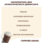 ГОРЯЧЕЕ КАКАО- Наполнитель для ароматического диффузора
