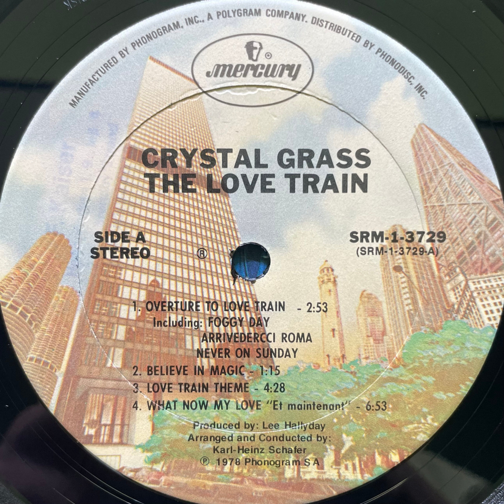 Crystal Grass With Kristi B. ‎– The Love Train (США 1978г.)