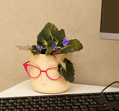 Кашпо МАРИ D115мм 0,65л с дренажной вставкой М3075