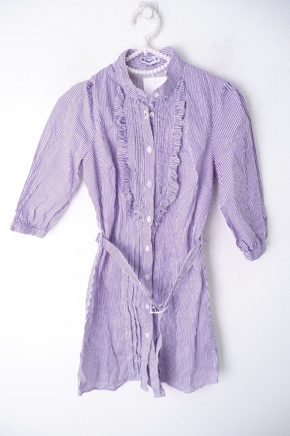 Рубашка &Berries в полоску 42 размер